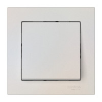 ATN000412S - ATLASDESIGN 1-клавишный ВЫКЛЮЧАТЕЛЬ, сх.1, 10АХ, в сборе, быстрозажим. клем., ЖЕМЧУГ, Systeme Electric