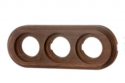 BIRONI Лизетта Бук Старое дерево Рамка 3-ая на бревно 240мм, BFC24-630-17