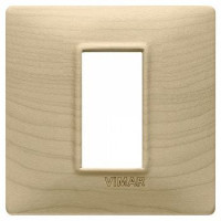Vimar Накладка для 1 модуля дерево-натуральный клен, 14641.61