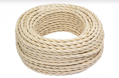 Bironi Провод 2*2,5 Песочное золото (матовый) 150 м, B1-425-719-150