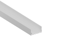 Donel,Накладной алюминиевый профиль, 70х35х2000. Цвет: Белый матовый, RAL9003,Серия:DN8ALE, DN18513RAL9003
