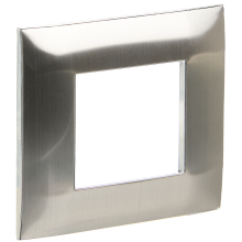 SKANDY Рамка 1-мест. SK-F31N металл никель IEK, SK-M12-M-K50