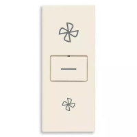 Vimar Переключатель 2P 10AX для фан-койла конопляный, 30063.C Vimar Переключатель 2P 10AX для фан-койла конопляный, 30063.C