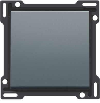 Niko Свинцово-серый Накладка розетки со шт, с кр, SO-587