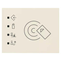 Vimar Наружный считыватель RFID KNX, конопляный, 30567.C