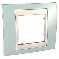 UnicaCh Рамка 1-ная, морск. волна/беж.