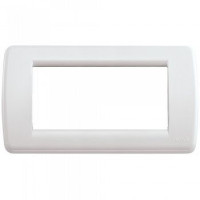 Vimar Накладка для 4 модулей RONDO пластик белый IDEA, 16764.04