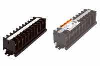 Блок зажимов наборный БЗН 40А на DIN-рейку 10 пар TDM Electric, SQ0531-0204