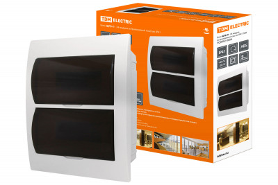 Бокс ЩРВ-П-24модуля встраиваемый пластик IP41 TDM Electric, SQ0902-0006