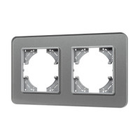 049710 - Рамка стеклянная FRM-OMALI-SFGS-2-GR (Arlight, -)