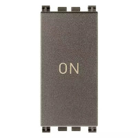 Vimar Кнопка 1P NO+NC 10A "ON", Metal, 19056.34.M Vimar Кнопка 1P NO+NC 10A "ON", Metal, 19056.34.M