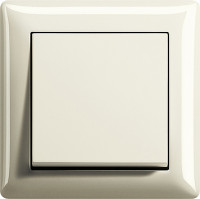 Gira Выключатель 1-клавишный, глянцевый бежевый,  серия Standard