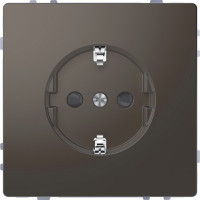 D-Life Розетка 2К+З 16 А, 250 В~, со шторками, антрацит D-Life Розетка 2К+З 16 А, 250 В~, со шторками, антрацит