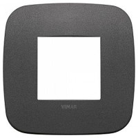 19672.21 - Vimar Накладка ROUND на 2 модуля графит матовый