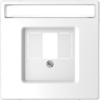 D-Life Накладка для TAE/Audio/USB, белый лотос