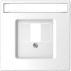 D-Life Накладка для TAE/Audio/USB, белый лотос