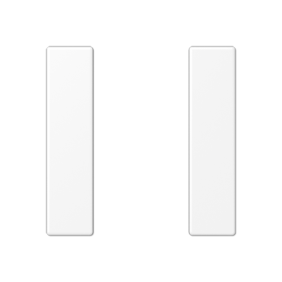 Набор накладок 1 группа для модулей F50; термопласт; белый матовый, A501TSAWWM