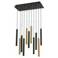 ST LUCE ST153.443.33 Светильник подвесной Черный LED 1*33W 4000K 2 805Lm Ra  IP20 L600xW300xH320 180-240V