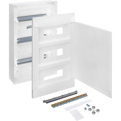 Legrand Practibox S Пластиковый щиток Навесной 3X12 Белая дверь, 135603