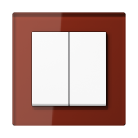 Jung Выключатель 2-клавишный,  серия A Creation