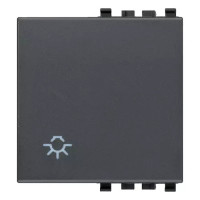 Vimar Клавиша на 2 модуля с символом "лампа", 20022.L Vimar Клавиша на 2 модуля с символом "лампа", 20022.L