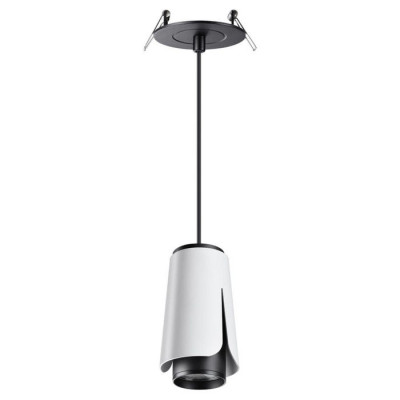 Novotech 370831 SPOT NT22 235 белый Светильник встраиваемый, провод 2м IP20 GU10 9W 220V TULIP