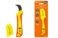 Нож монтерский с пяткой, диэлектрический, НМИ-01 "ЭкспертЭлектрик" TDM Electric, SQ1003-0106