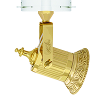 FD1082POB Fede Светильник для шинопровода VIENNA, Bright Gold