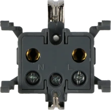 Donel W55 механизм розетки 2К+З для скрытой установки, IP55, серия (тип) DIP55, DIP18800