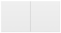ATN000128 - ATLASDESIGN РОЗЕТКА двойная с заземлением со шторками со сдвижными крышками, 16А, в сборе, БЕЛЫЙ, Systeme Electric