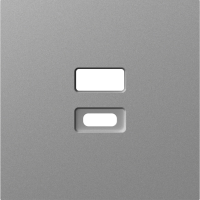 Donel A07 сталь накладка для розеток USB, серия DB, DE28637