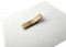 Fontini Выключатель 1-клавишный, цвет  матовый белый, тумблер - бронза,  Fontini, серия Font barcelona Bridge