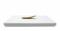 Fontini Выключатель 1-клавишный, цвет  матовый белый, тумблер - бронза,  Fontini, серия Font barcelona Bridge
