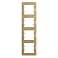 GLOSSA 4-постовая РАМКА, вертикальная, ТИТАН