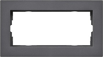 1002235 Gira Двойная рамка без перегородки заподлицо