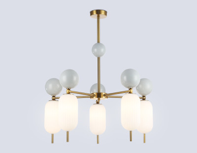 Потолочный светильник с керамикой G9*5, AMBRELLA LIGHT, LH53104