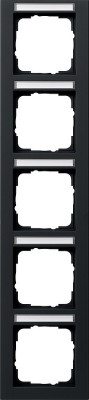111509 Gira Рамка 5-я вертикальная с полем для надписи