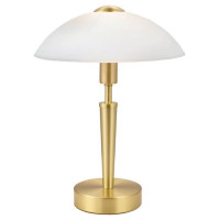87254 Настольная лампа SOLO 1 с сенсорн. диммером, 1X40W (E14), латунь