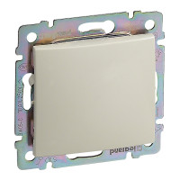 Legrand Выключатель одноклавишный IP44 - Legrand Valena - 10А 250В схема 1 безвинтовые зажимы - слоновая кость, 774101