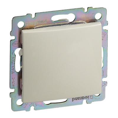 Legrand Выключатель одноклавишный IP44 - Legrand Valena - 10А 250В схема 1 безвинтовые зажимы - слоновая кость, 774101