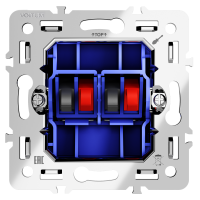 Механизм розетки акустической 4-местной, S70, VLS0603M