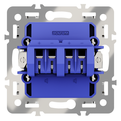 Механизм розетки акустической 4-местной, S70, VLS0603M
