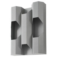 98841 Бра ZINACUA, GU10, 4x4,5W, 4x345lm, L225, H310, A85, сталь, серебряный