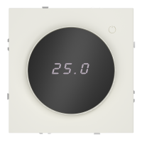 Терморегулятор электронный VOLTUM S70 с индикацией и датчиком, для теплого пола, (хлопок), VLS070113