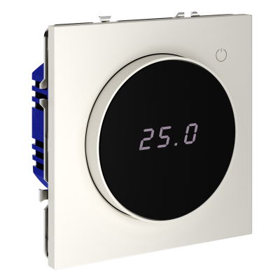 Терморегулятор электронный VOLTUM S70 с индикацией и датчиком, для теплого пола, (хлопок), VLS070113