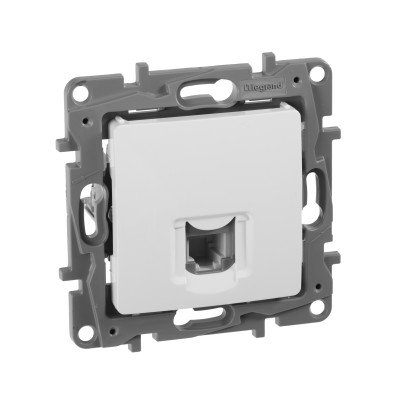 Legrand Розетка телефонная RJ11 - Legrand Etika - белый, 672240