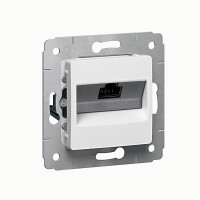Legrand Информационная розетка - Cariva - RJ45 - категория 6 UTP - White, 773641