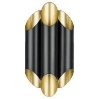 Lightstar 720667 (MB2095/6A) Бра SIENA 6х40W G9 ЧЕРНЫЙ/ЗОЛОТО (в комплекте)