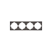 Рамка STRONG 4-постовая графит KRANZ, KR-78-0754-6 Рамка STRONG 4-постовая графит KRANZ, KR-78-0754-6