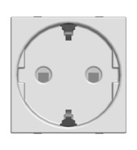 N2288 BL - Розетка SCHUKO с заземлением, со шторками, 16А / 250В, серия Zenit, цвет альпийский белый - 2CLA228800N1101 N2288 BL - Розетка SCHUKO с заземлением, со шторками, 16А / 250В, серия Zenit, цвет альпийский белый - 2CLA228800N1101